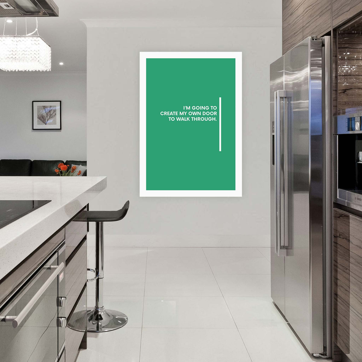 I’m going to create my own door to walk through