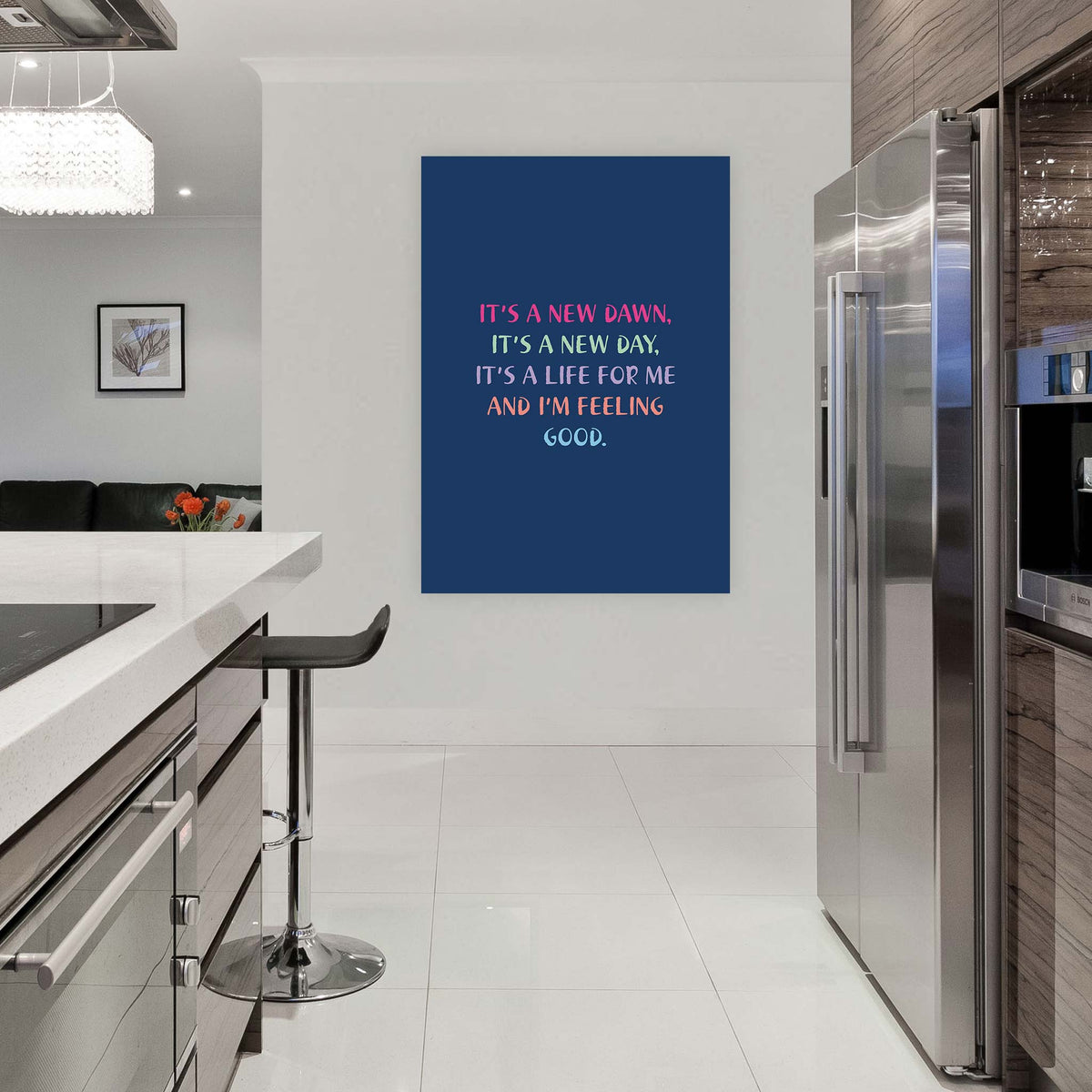 It’s a new dawn, it’s a new day, it’s a life for me and I’m feeling good