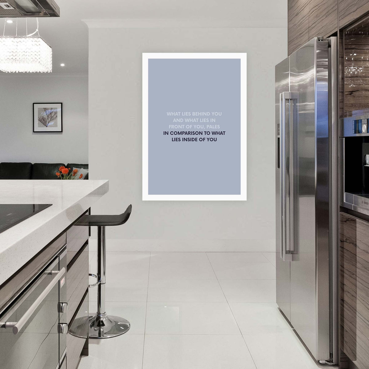 What lies behind you and what lies in front of you, pales in comparison to what lies inside of you