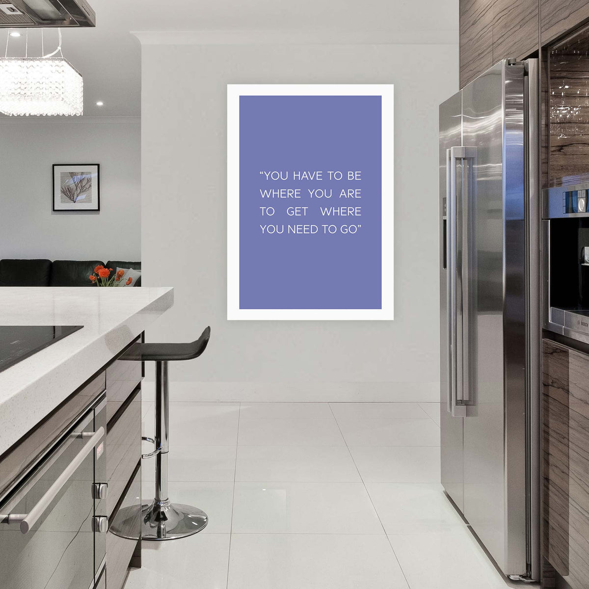 You have to be where you are to get where you need to go