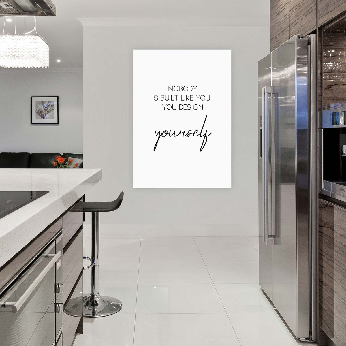 Nobody is built like you, you design yourself