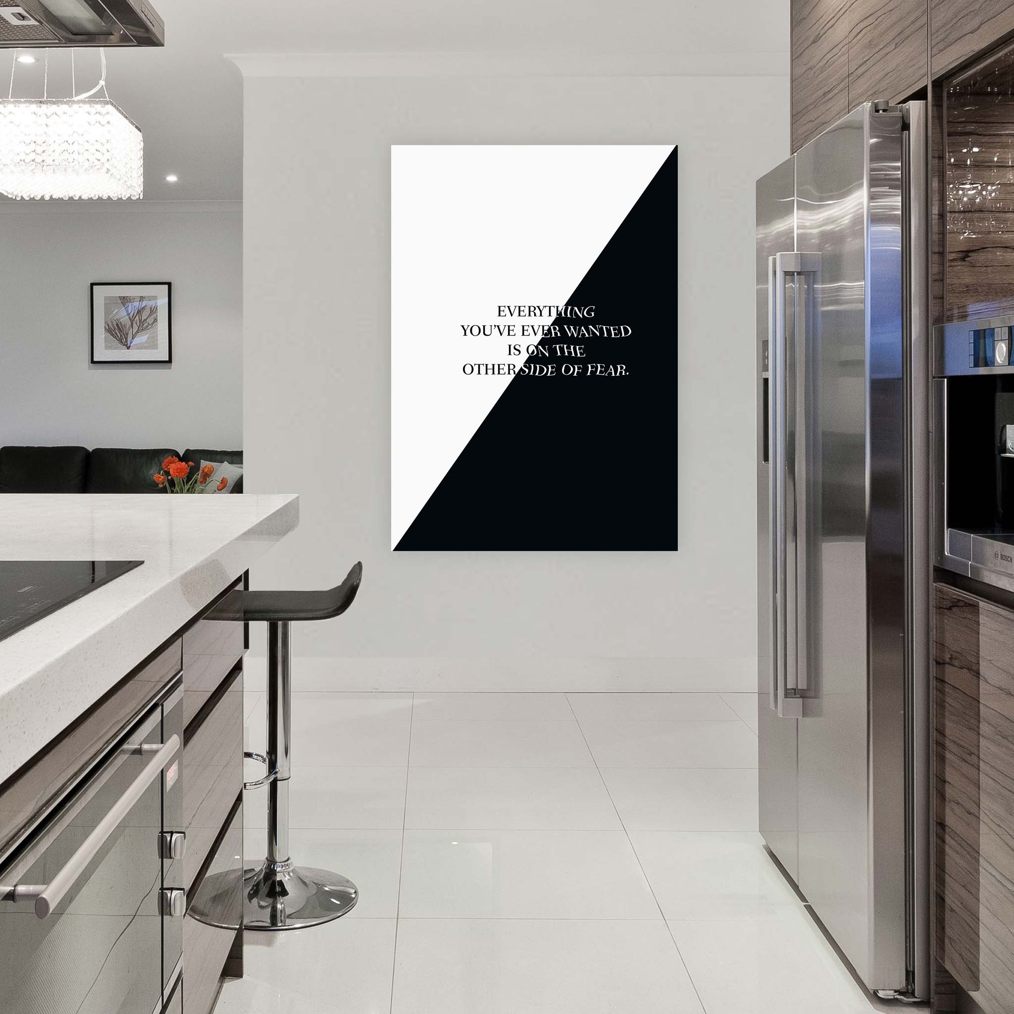 Everything you’ve ever wanted is on the other side of fear