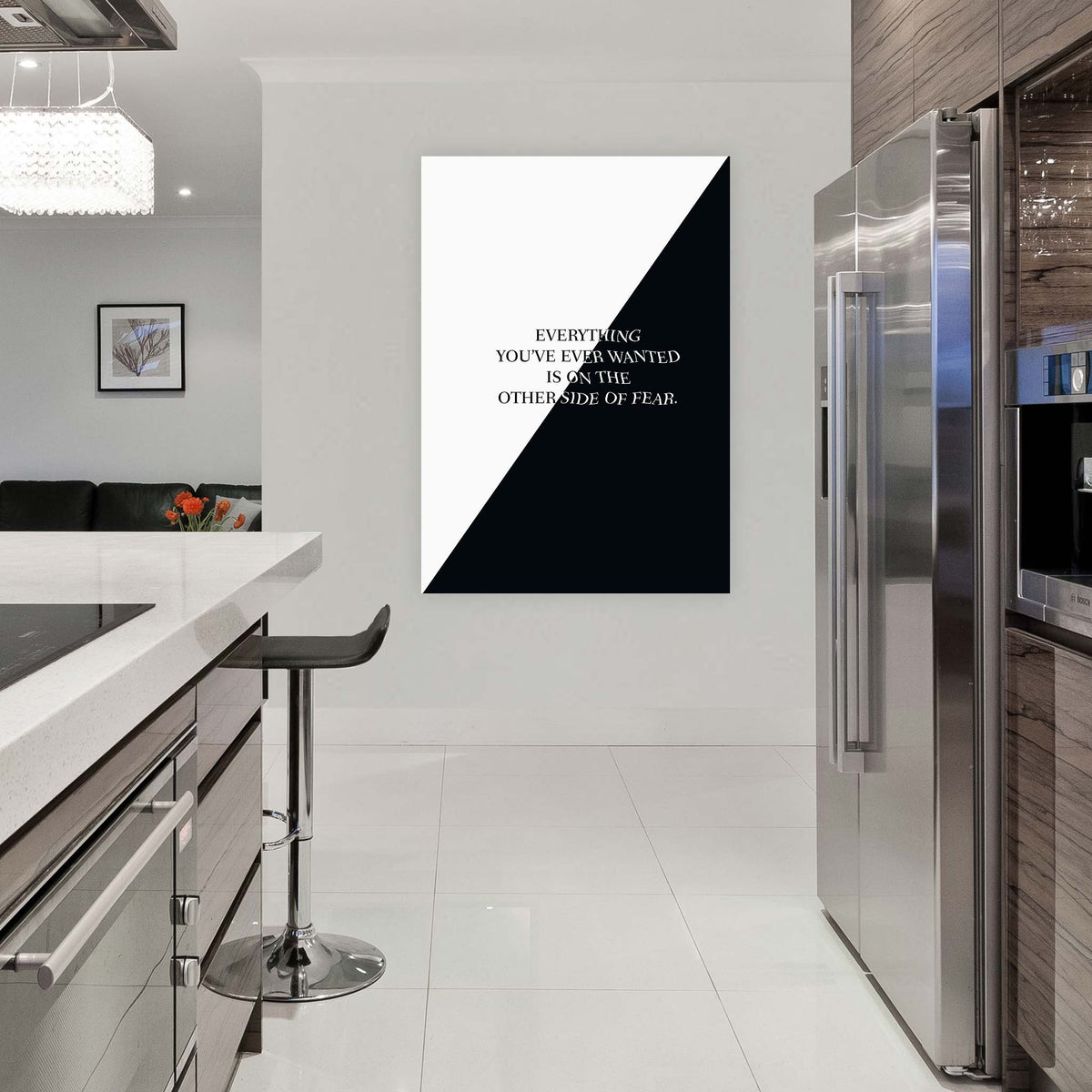 Everything you’ve ever wanted is on the other side of fear