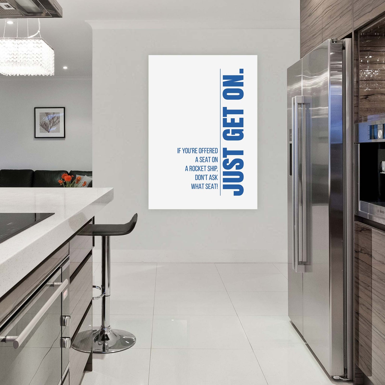 If you're offered a seat on a rocket ship, don't ask what seat! Just get on.