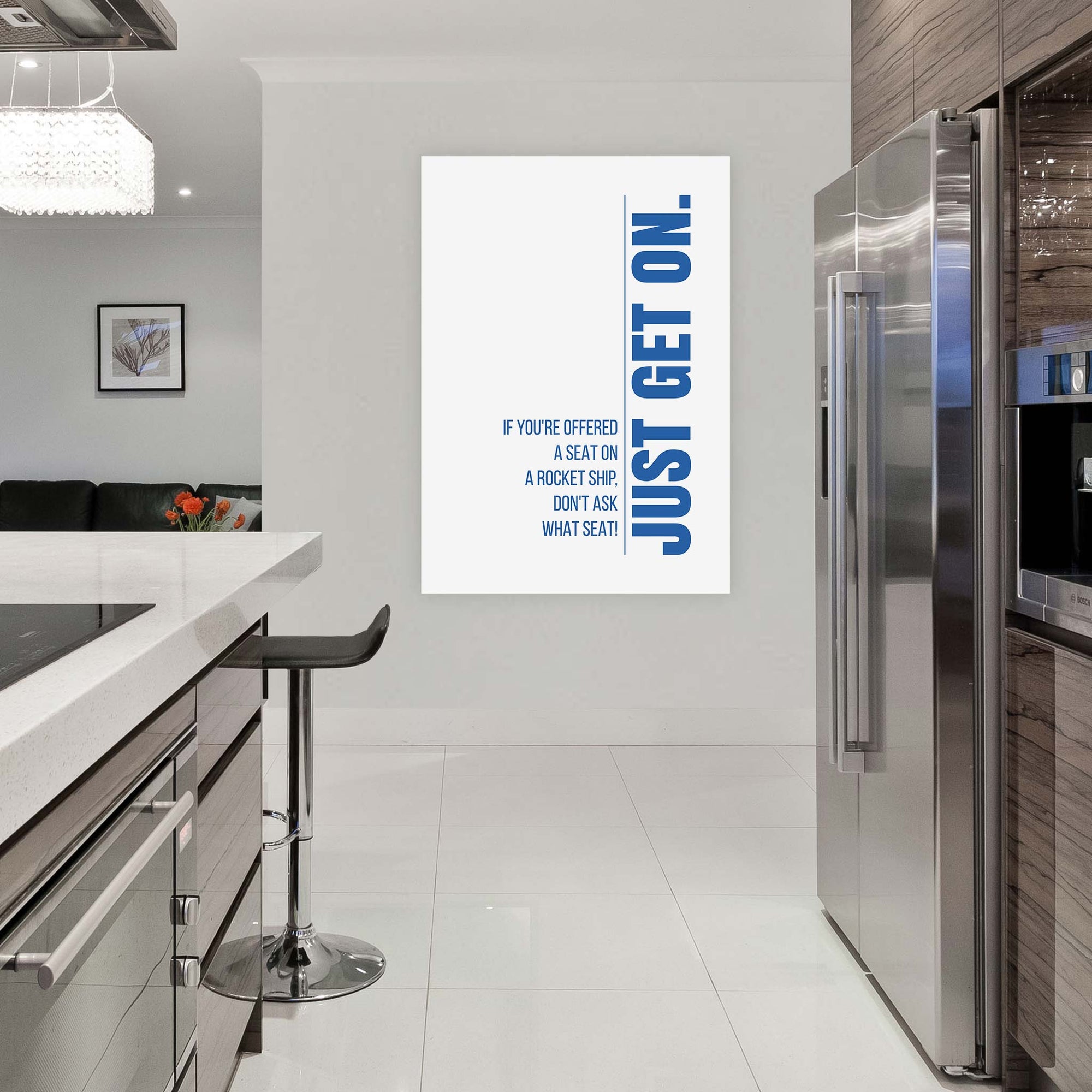 If you're offered a seat on a rocket ship, don't ask what seat! Just get on.