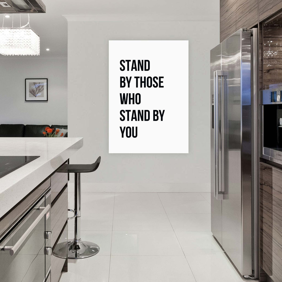 Stand by those who stand by you