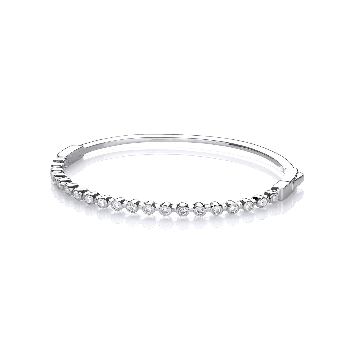Rubover CZs Ladies J-Jaz Bangle