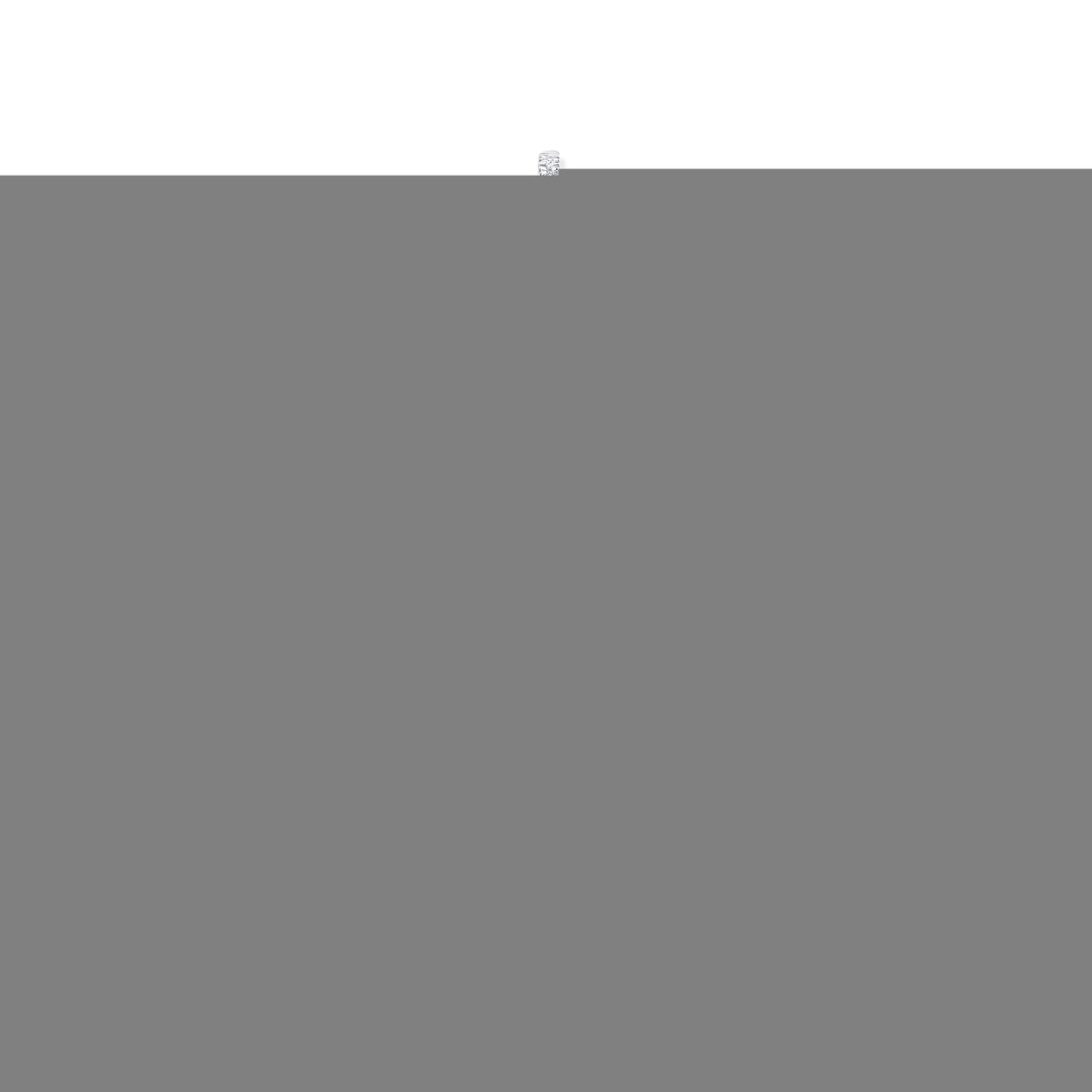 9ct White Gold Drop 0.25ct Diamond Pendant