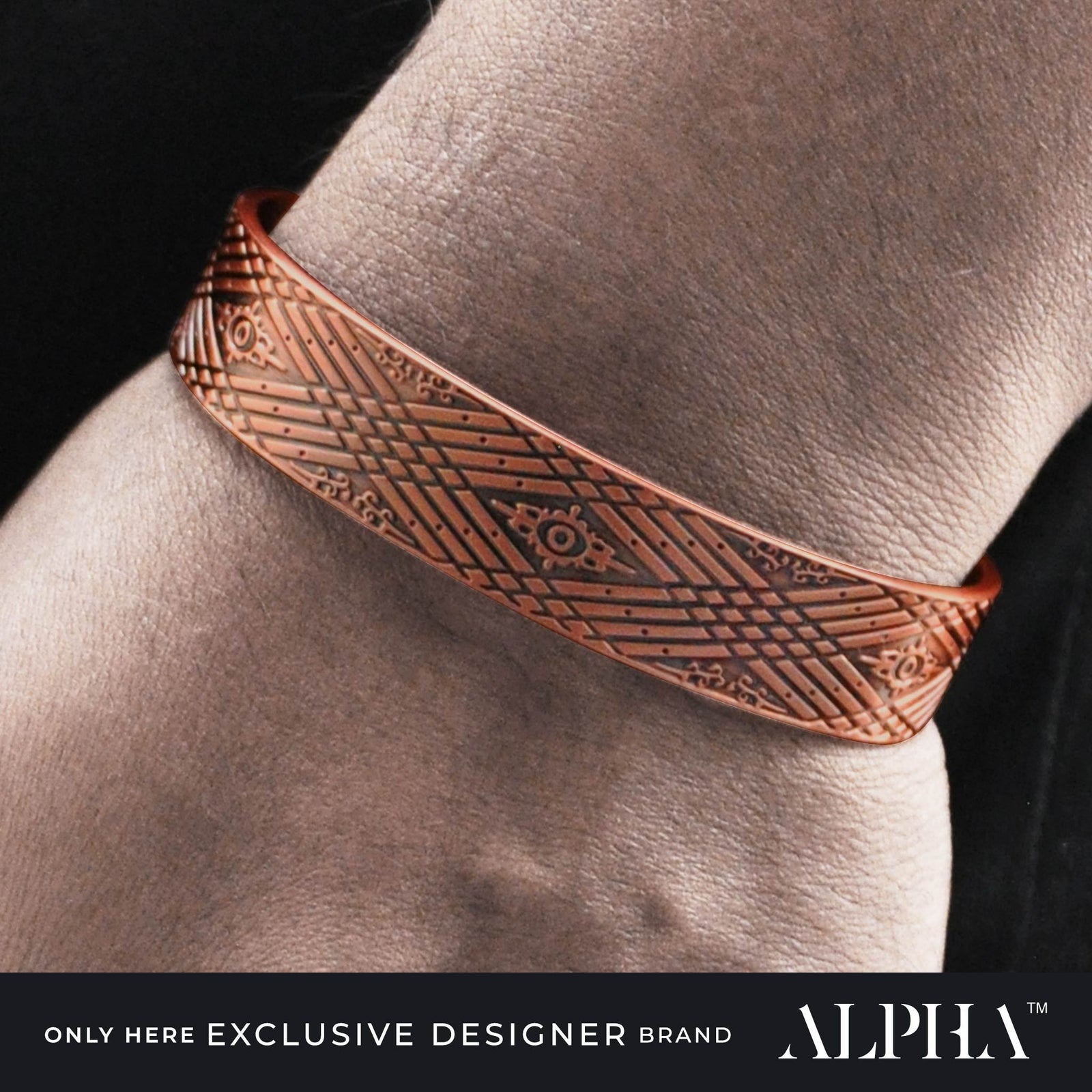 Drax copper magnetic bracelet  | ALPHA™ mens