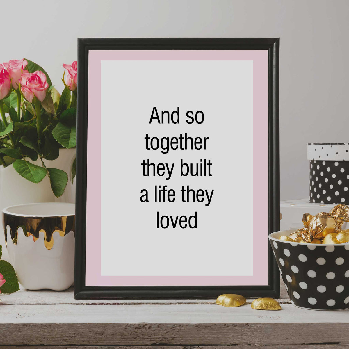 black and white wall art 