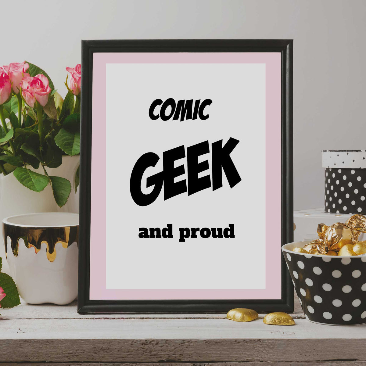 Comic wall art prints
