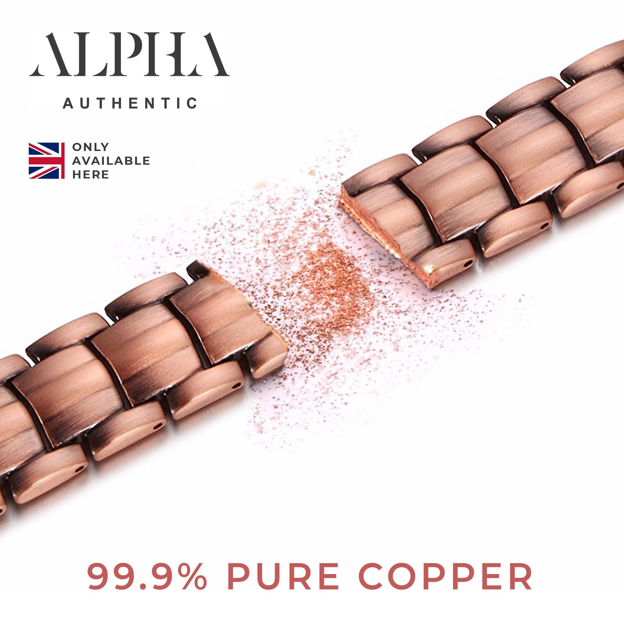 pure solid copper bracelet
