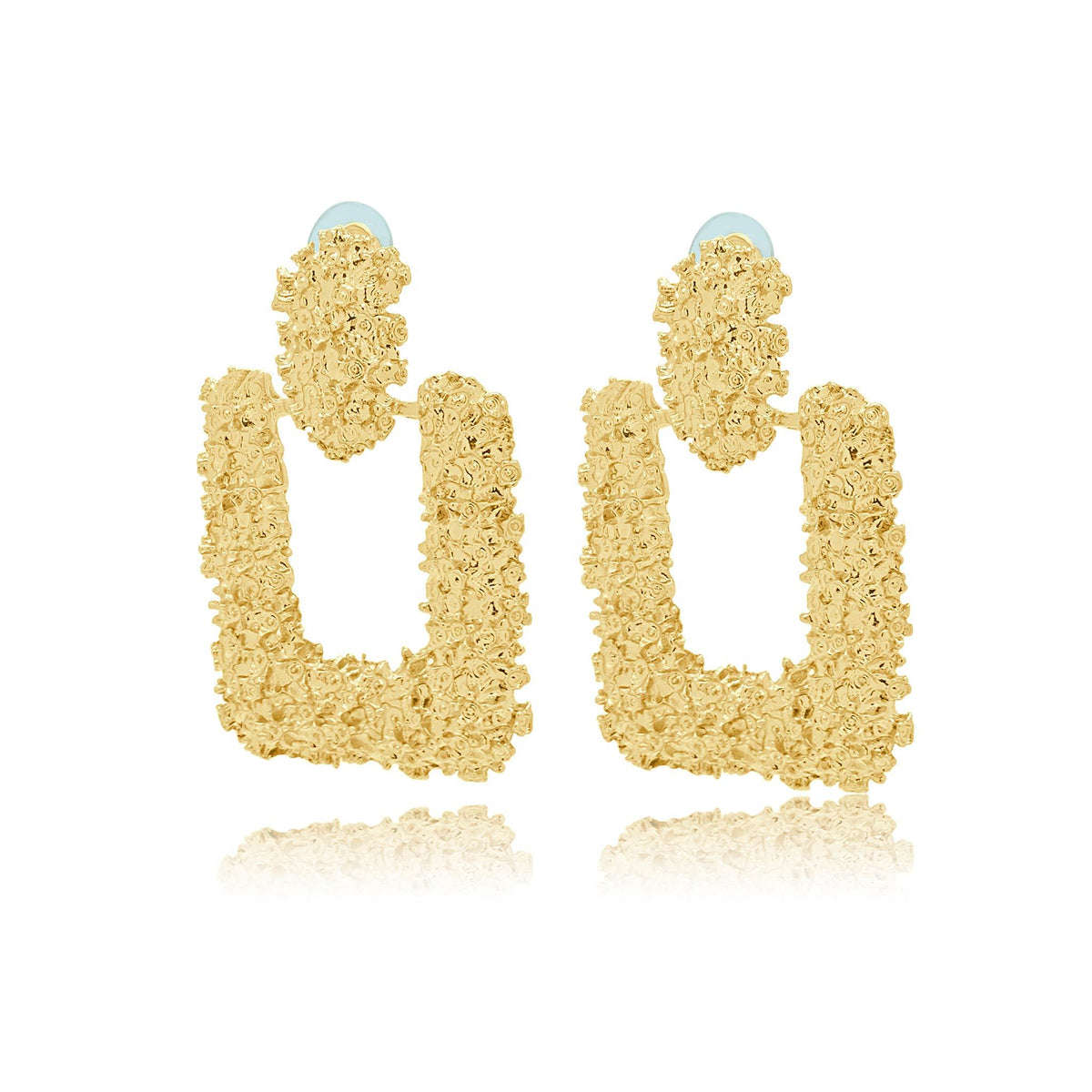 Serena textured earrings-DEMI+CO Jewellery