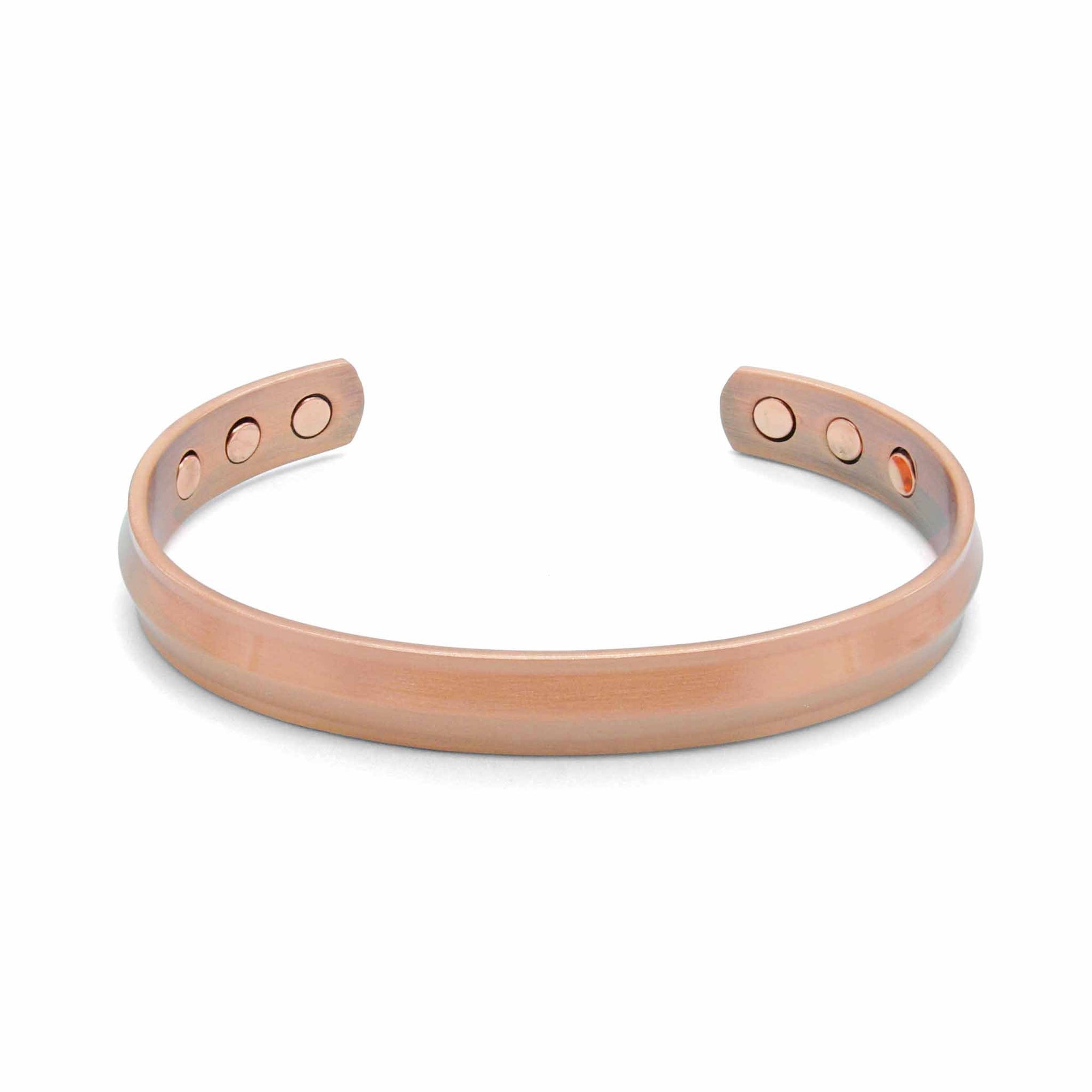Spencer magnetic copper bangle-DEMI+CO Jewellery