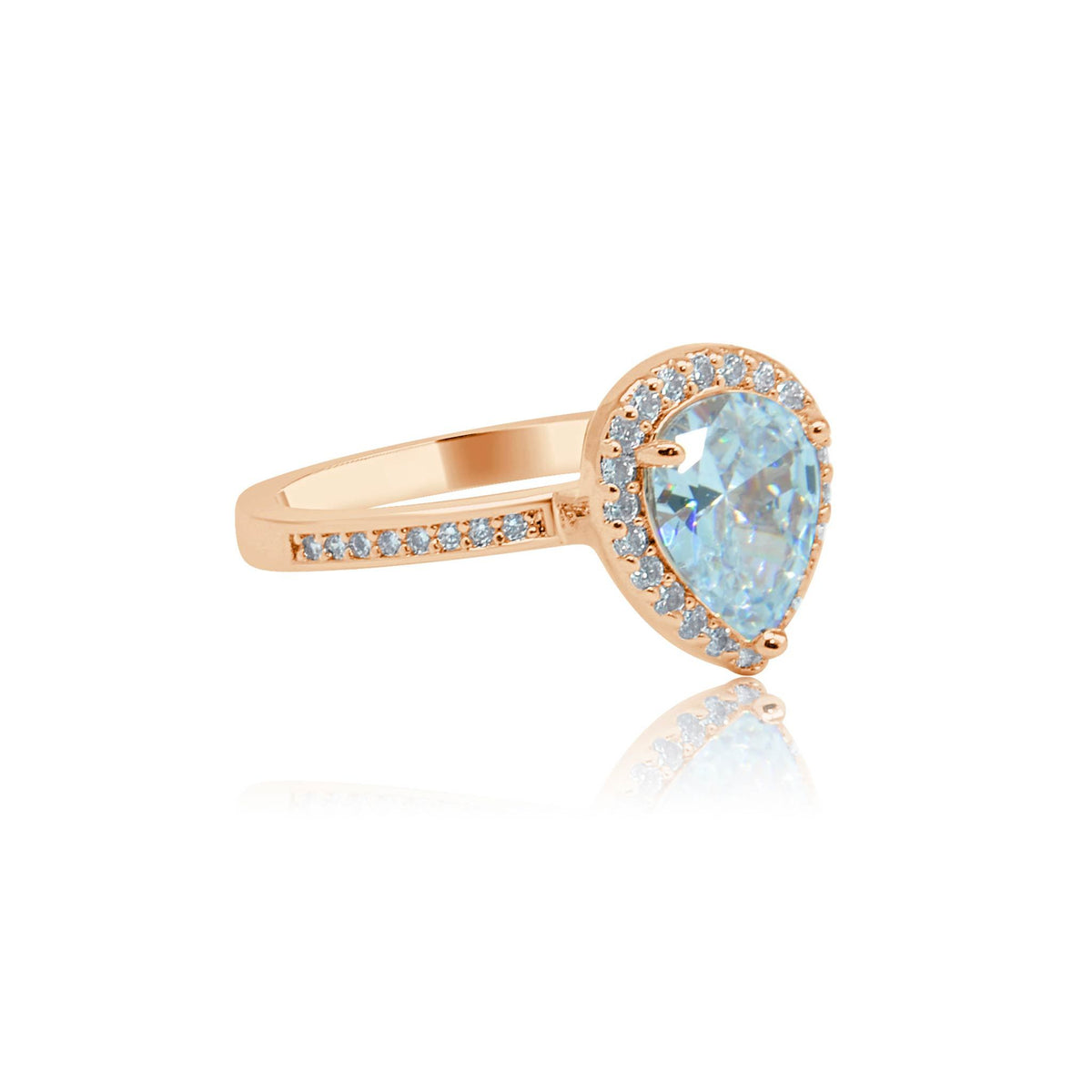 Teardrop ring-DEMI+CO Jewellery