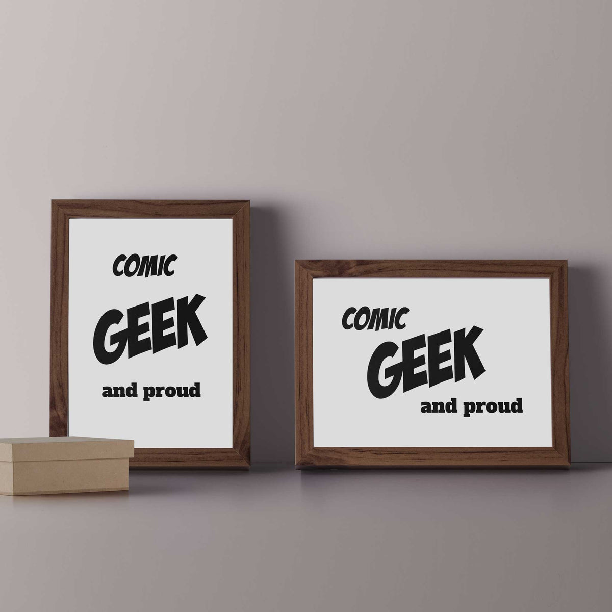 Comic wall art prints